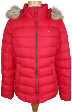 Tommy Jeans Damen Jacke rot - M/38 - Bild 1