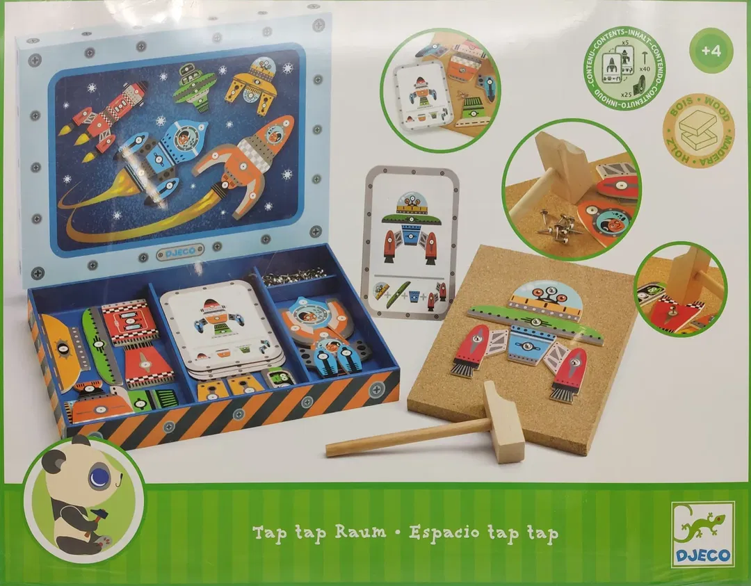 Space tap tap - Tap tap Raum - Kinderspiel ab 4 Jahren - DJECO - Bild 4