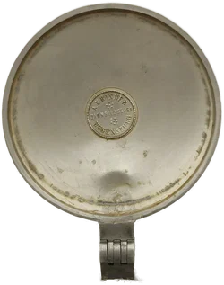 Bierkrug Steinzeug Regensburger Geprägter Zinndeckel 1 L  | Mit Charakterspur - Bild 12