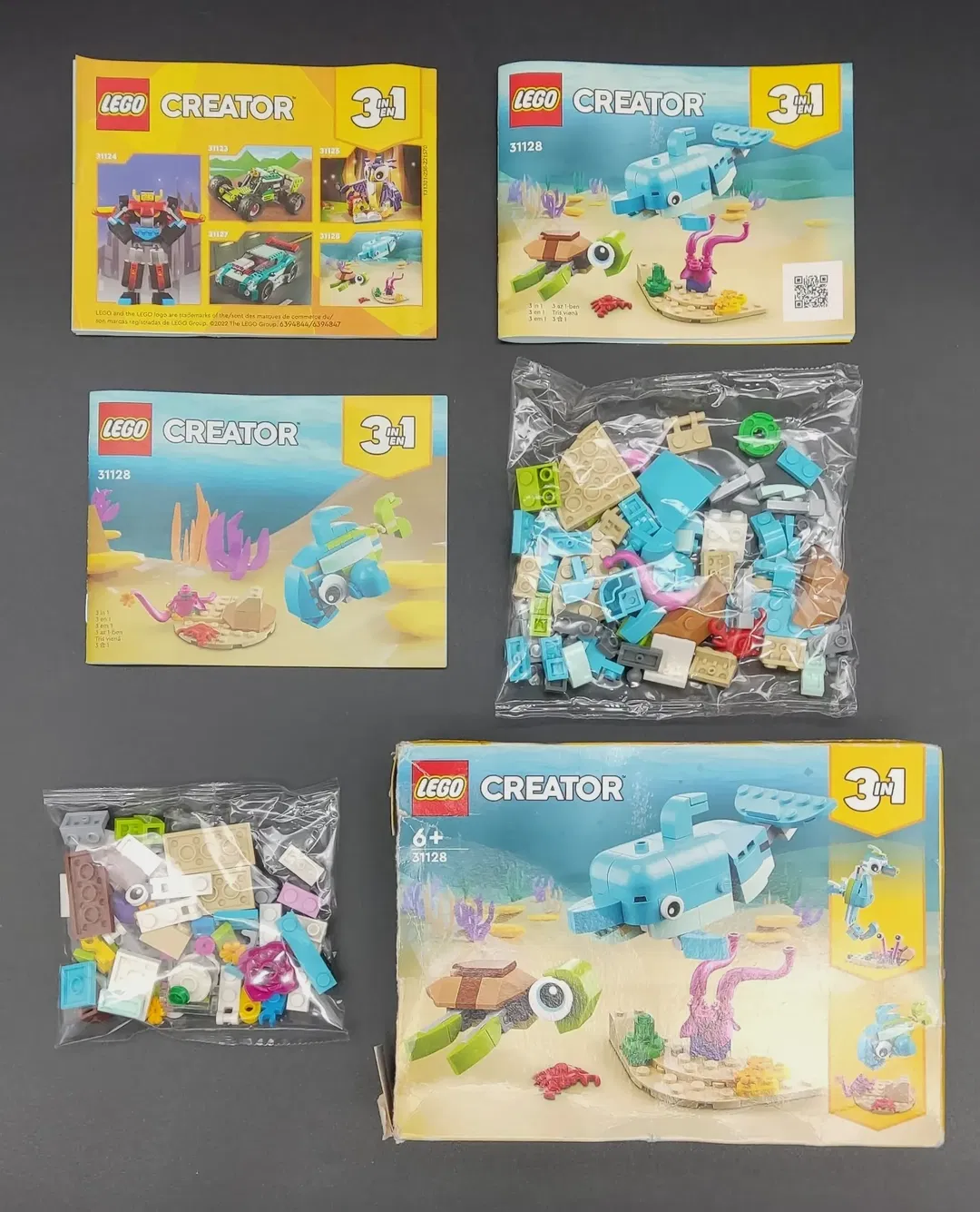 Lego Creator Delfin und Schildkröte 31128  - Bild 1