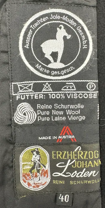 Erzherzog Johann Loden - Damen Trachtenjacke - Gr. 40 – Bild 5