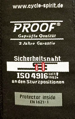 Cycle Spirit Herren Motorradjacke gemustert Gr. 38 - Bild 6