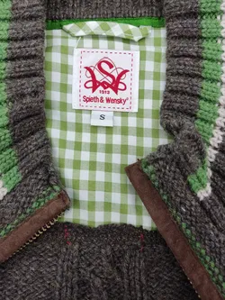 Spieth & Wensky Herren Strickjacke  mehrfarbig Gr. S - Bild 3