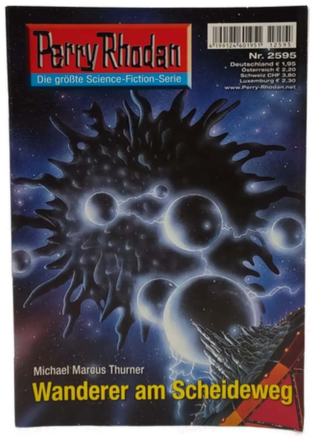  Romanheft Perry Rhodan Wanderer am Scheideweg Erstauflage Nr. 2595 - Bild 2