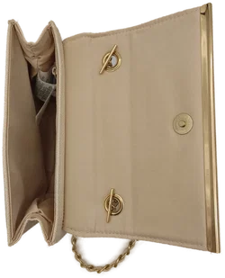 New Yorker Damen Handtasche klein beige – Vorschau 3
