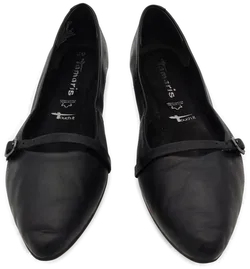 Tamaris Damenballerina schwarz - 39 - Bild 3