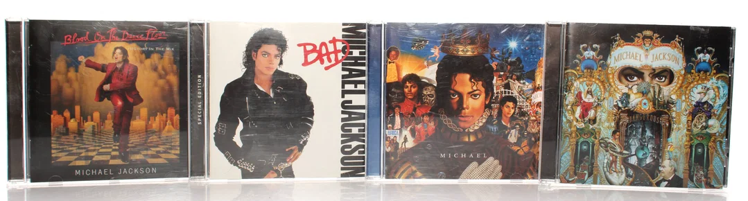CD Michael Jackson Konvolut (4 Alben) – Bad, Dangerous, Michael, Blood on the Dance Floor – Bild 2