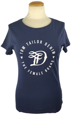 Tom Tailor Denim Damen T-Shirt Baumwolle | Sommerleicht - Bild 1