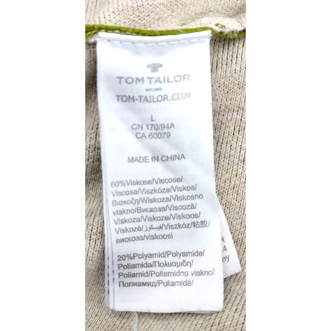 Tom Tailor Damen Pullover grün - Gr. L/40 – Bild 5