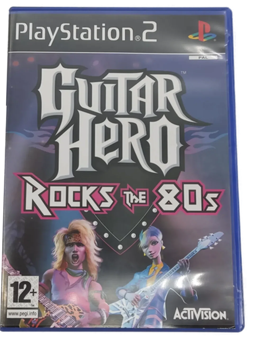 Playstation Sony PS2 Spiel Guitar Hero Rocks the 80s – Bild 2