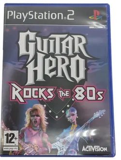 Playstation Sony PS2 Spiel Guitar Hero Rocks the 80s - Bild 2