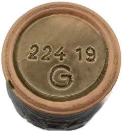 Keramikkrug mit 3 Bechern, rustikal, Landhaus - Bild 2