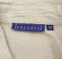 encadée Damenbluse ärmellos weiß - Gr. 42 - Bild 4