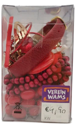 MYSTERY Modeschmuck SET - Rot - Bild 4