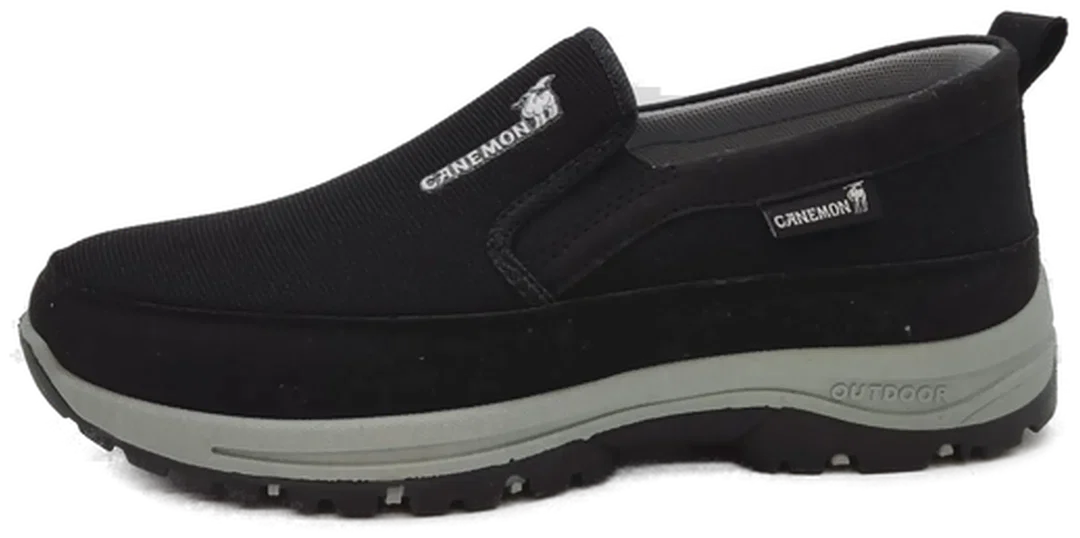 Canemon Herrenschuhe schwarz Gr. 43 – Bild 5