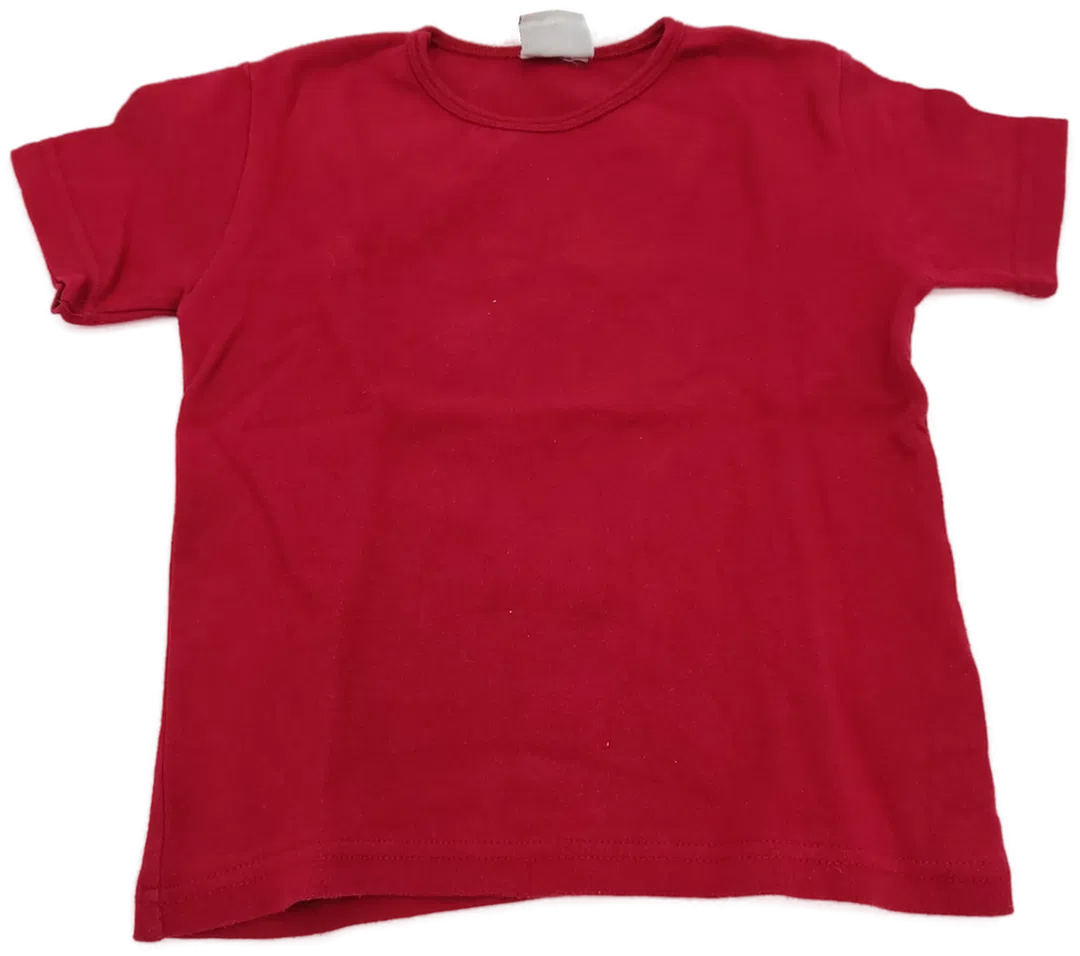 Kikstar Kinderkurzarm T-Shirt rot - 128 - Bild 4
