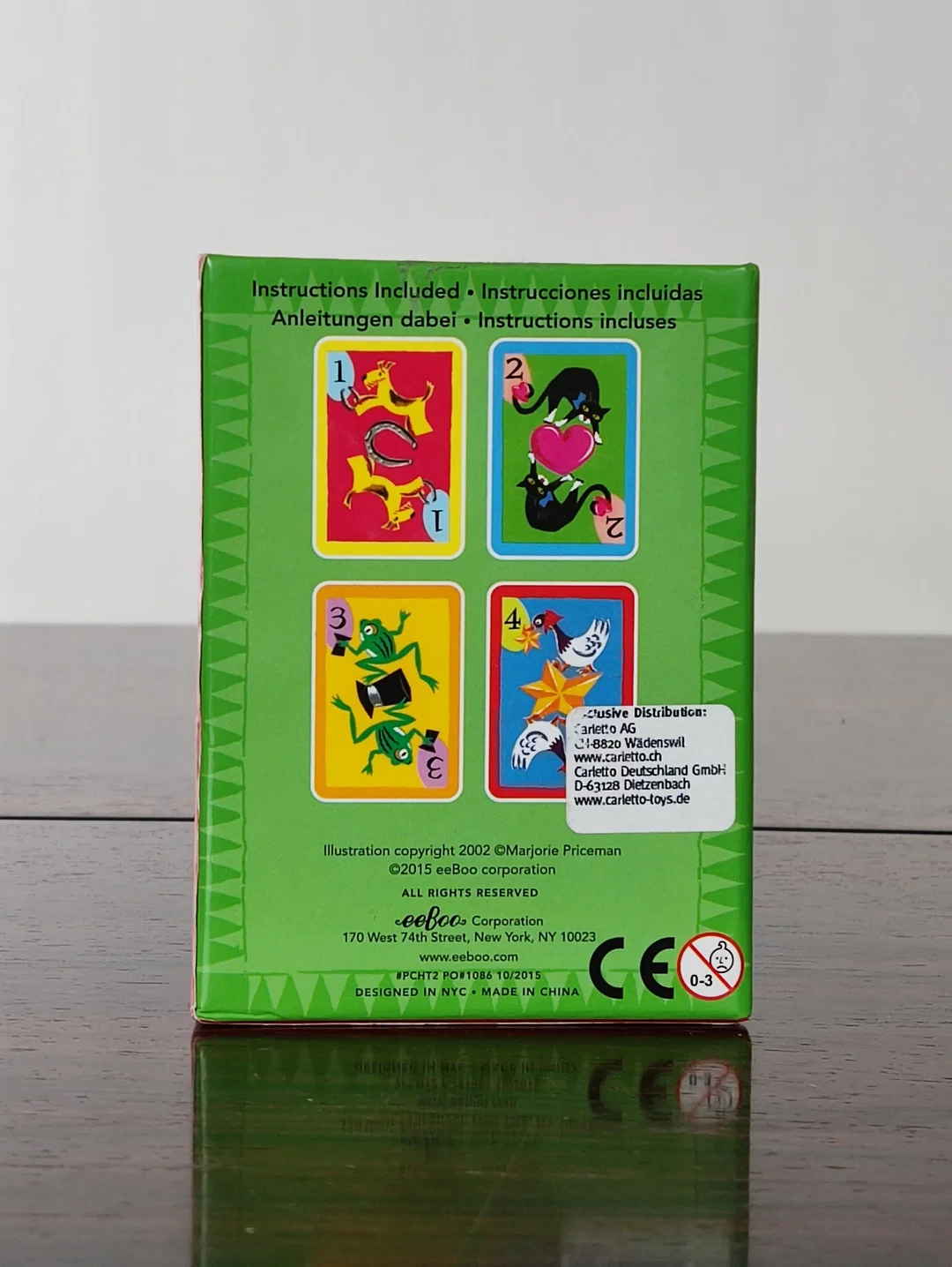 Hearts / Herzen - Kartenspiel - eeboo – Bild 3