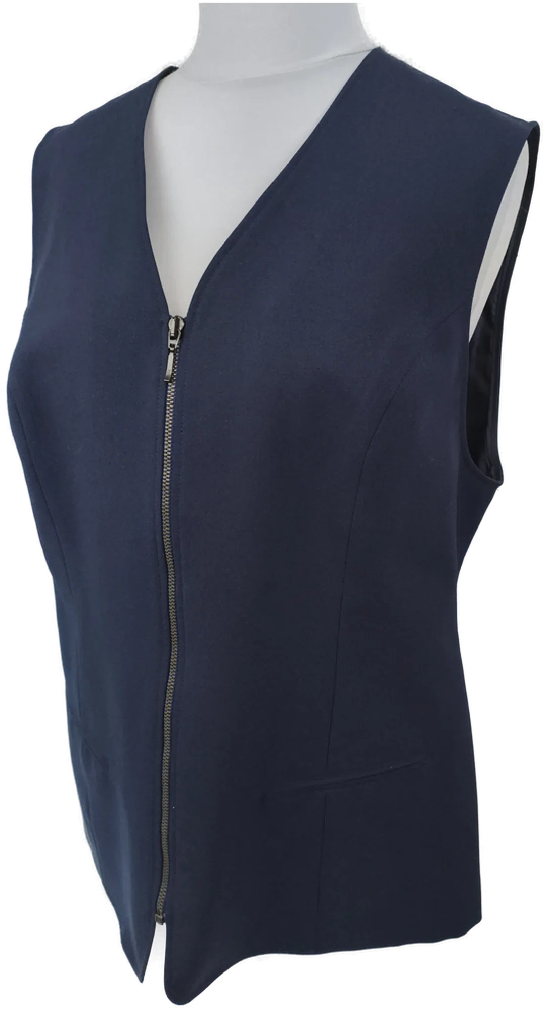 Gilet Damen, blau, Berufsbekleidung, Gr. 46 – Bild 3