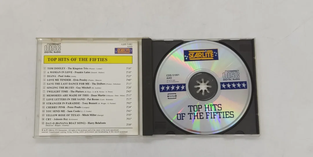 CD "Top Hits Of The Fifties" – Bild 3