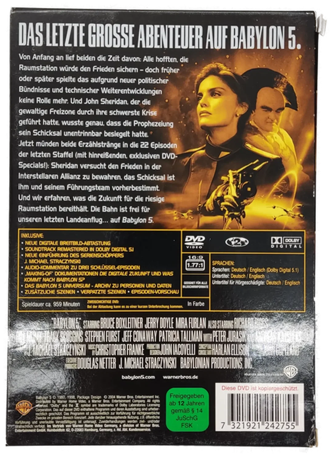 DVD "Spacecenter Babylon 5 - Staffel 5" – Bild 3