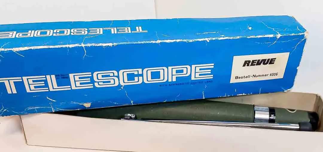 Vintage Revue Zoom-Teleskop 10x-30x mit Stativ & OVP – Bild 3