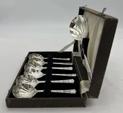 Vintage Yeoman Plate - Löffelset 7- teilig - Bild 2