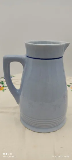 Lilien Porzellan Set, 1 Kanne + 4 Becher | Retro-Charme – Vorschau 7