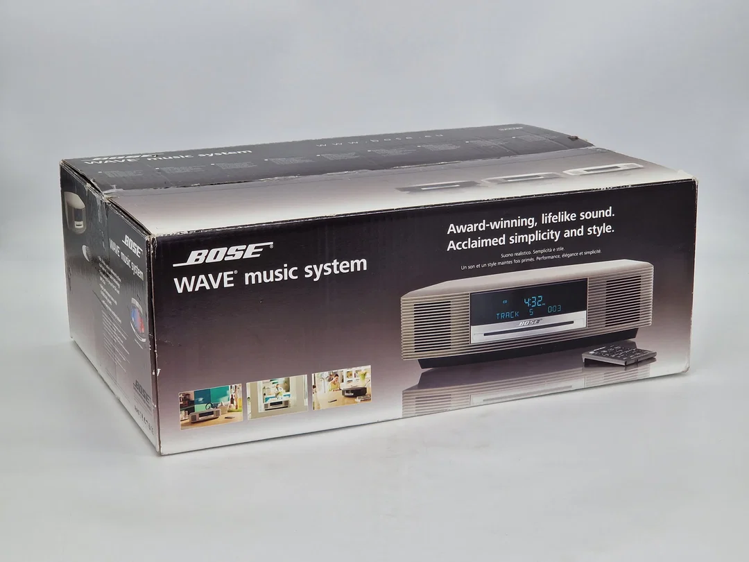 Bose Wave Music System Originalverpackung und Bedienungsanleitung - Leerkarton - Bild 1