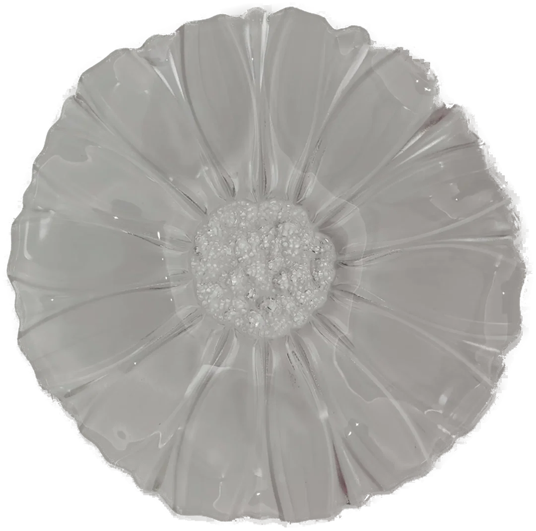 Kristall-Servierplatte Mikasa Transparent | Sunflower Frost – Bild 2