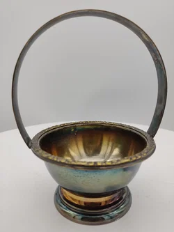 Metall-Henkelschale | Patina-Charme - Bild 2