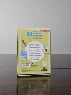 Heimische 50 Insekten & Spinnen. entdecken & bestimmen - Gesellschaftsspiele - Moses – Vorschau 2