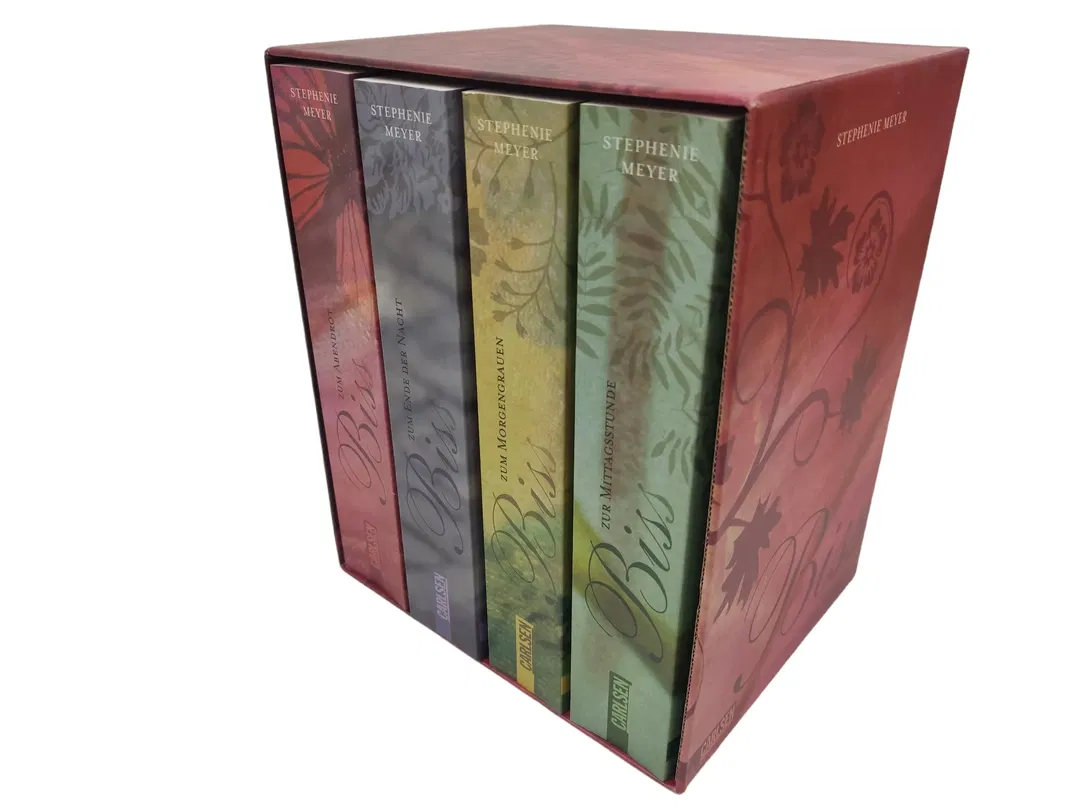 Bella und Edward: Biss-Box (Biss zum Morgengrauen, Biss zur Mittagsstunde, Biss zum Abendrot, Biss zum Ende der Nacht) - Bild 1