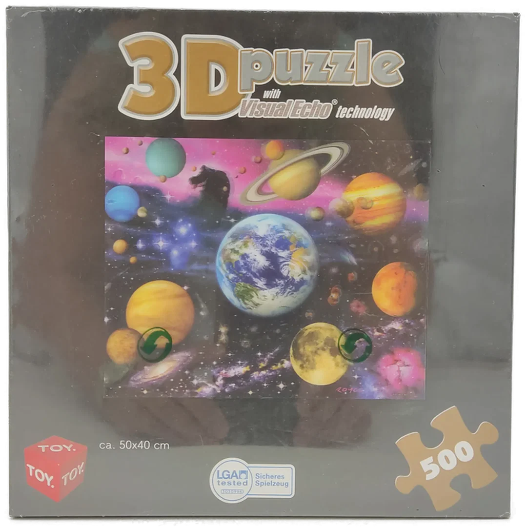 3D-Puzzle Toy, 500 Teile, Visual Echo | Im Weltall/Planeten - Bild 1