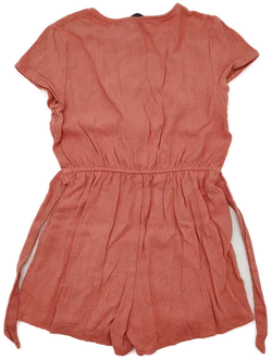 Primark Kinder, Jumpsuit kurz, Gr. 122/128, lachsrosa  - Bild 2