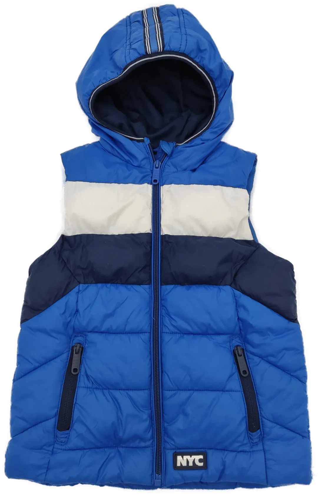 Unlimited DVSN Kinder Weste blau Gr. 122 - Bild 1