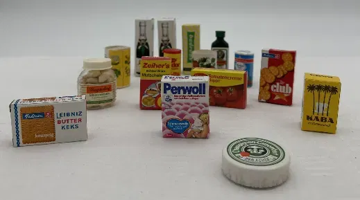 Vintage - Miniatur Lebensmittel - Verkaufsladenzubehör - Bild 4
