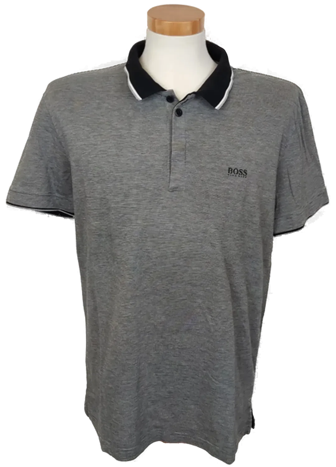 Boss Herren Poloshirt grau Gr. XL - Bild 4