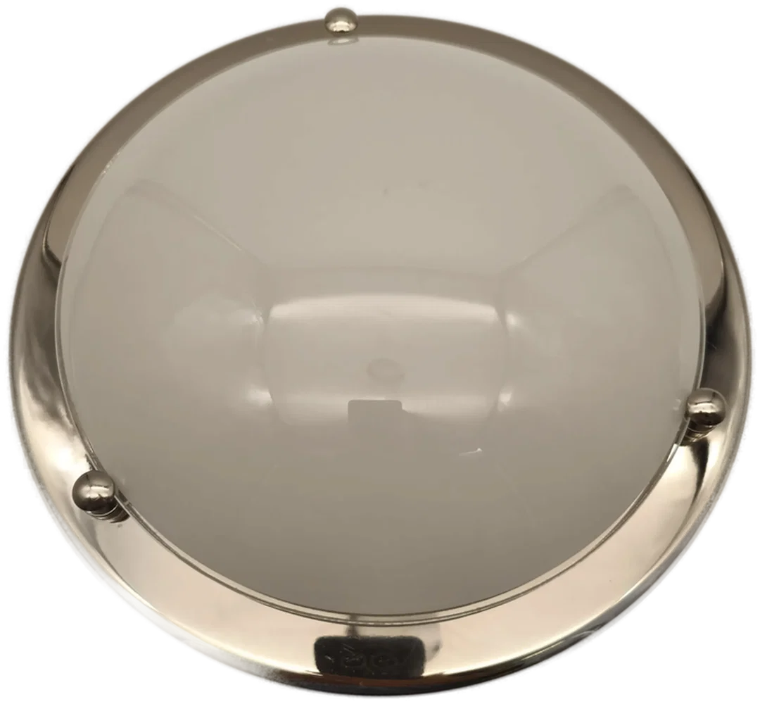 Deckenlampe mit Glasschirm, Ø 28 cm - Bild 1