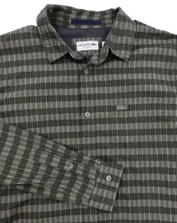 Lacoste Herren Hemd, grün - Gr. S  - Bild 3