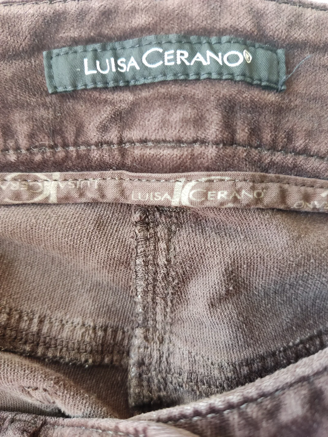 LUISA CERANO Damenhose, braun - Gr. 40 – Bild 3
