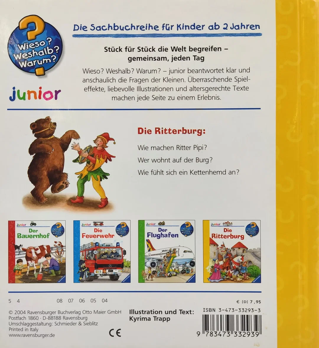 Wieso? Weshalb? Warum? junior - Die Ritterburg - Kyrima Trapp – Bild 2