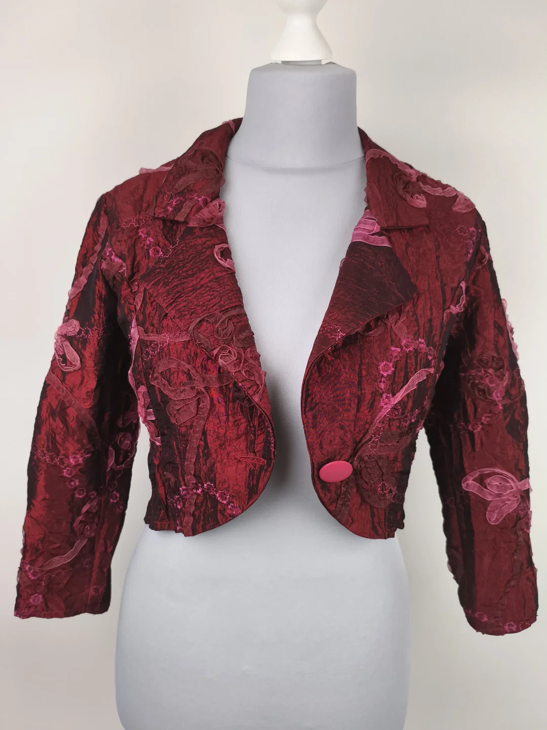 komplettes Kostüm Biedermeierstil - Rock, Korsett, Jacke und Handtasche - Handgenäht – Bild 8