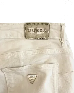 Guess Damen Jeans weiß Gr. 29 - Bild 5