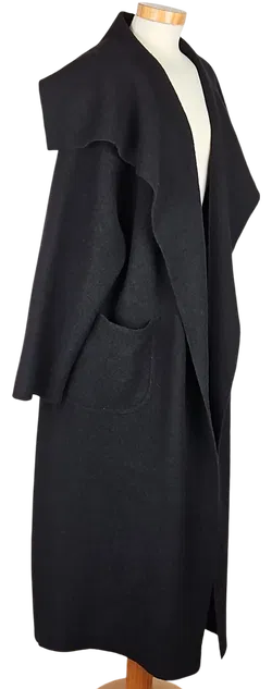 Eva Tralala Damen Wollmantel, schwarz - Gr. M   - Bild 2