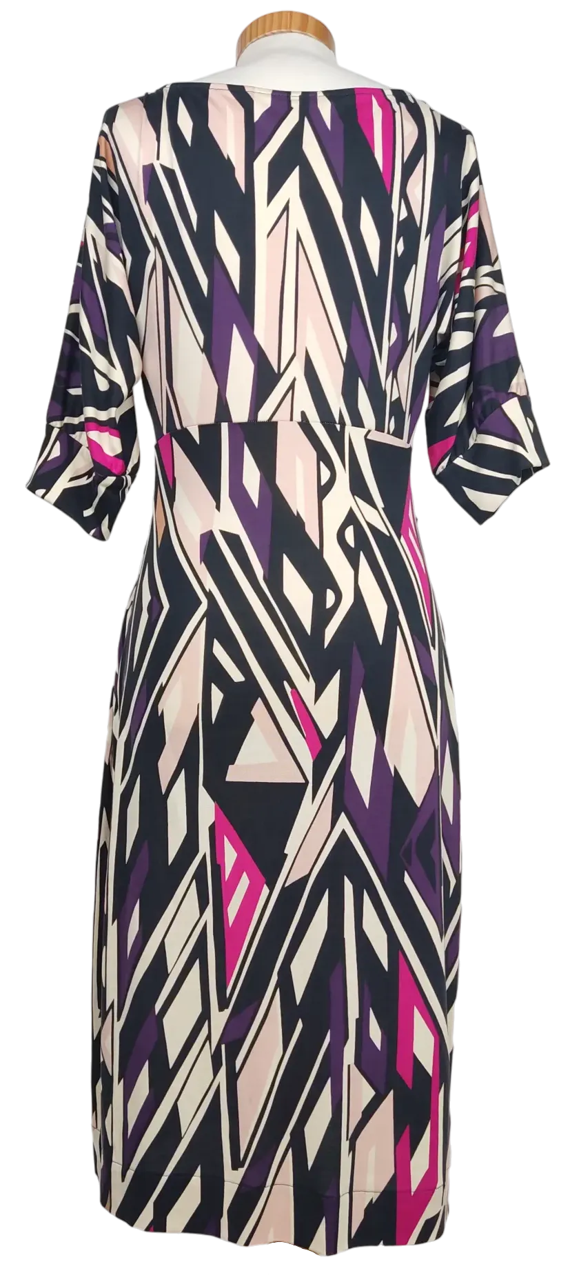 Diane von Furstenberg Damen Midikleid, multicolor - Gr. L  – Bild 2