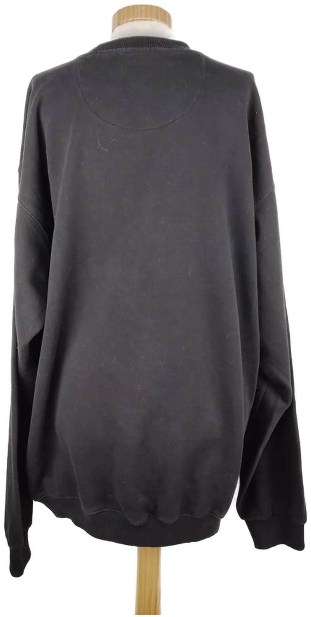 Pullover "Page One", schwarz mit Aufdruck, Größe XL – Bild 3