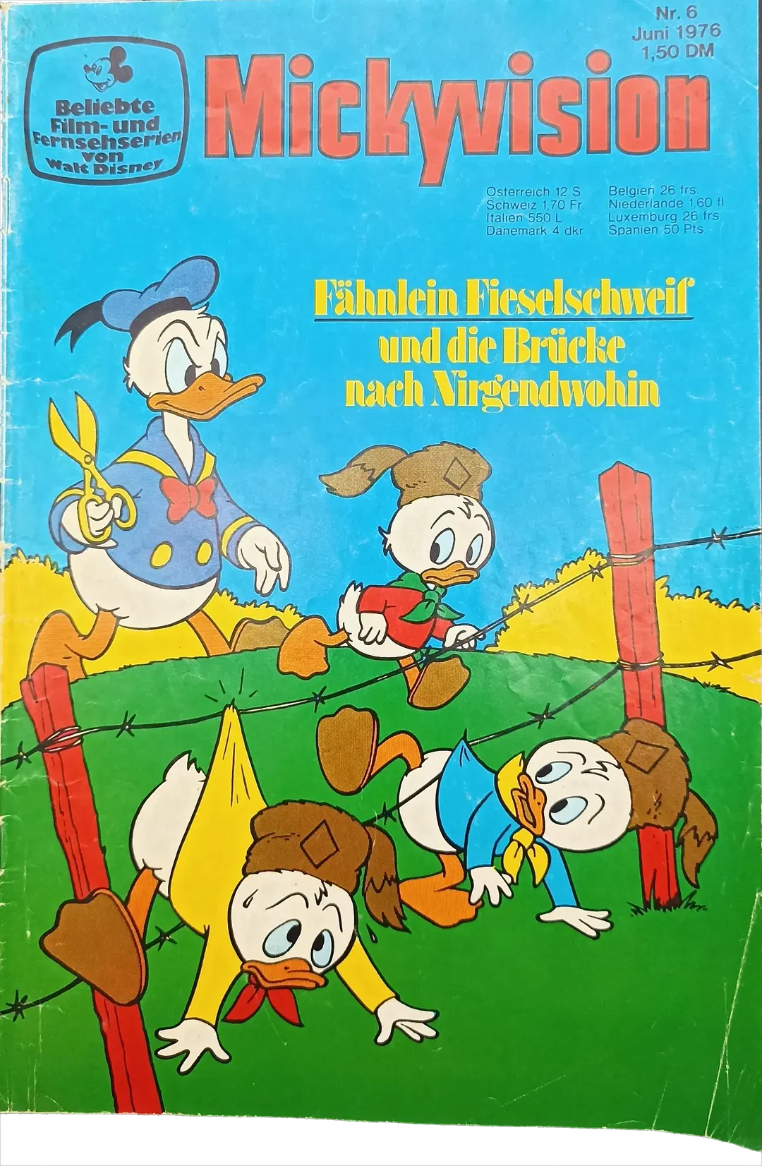 Walt Disneys Mickyvision Nr. 6, 1976 - Bild 1