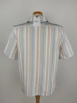 Givn Herren Kurzarmhemd gestreift - M / 48 - Bild 3