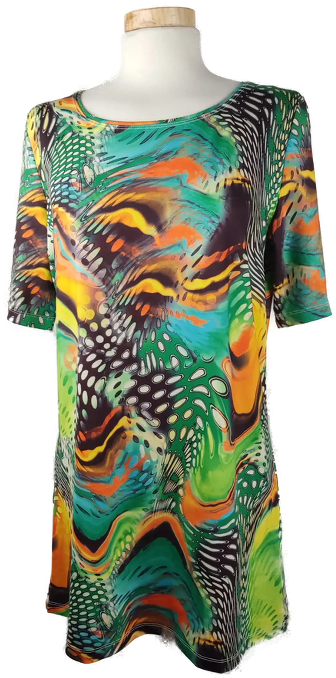 Damen T-Shirt bunt - 38/M - Bild 1