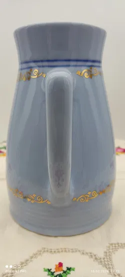 Lilien Porzellan Krug mit 2 Bechern 'Schneeberg' | Retro-Charme - Bild 6